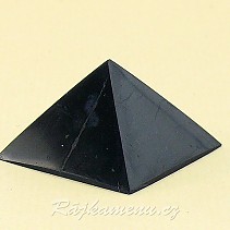 Shungit pyramid smooth 3 cm