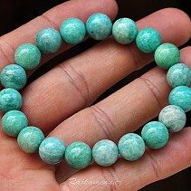 Amazonite bracelet beads 10 mm