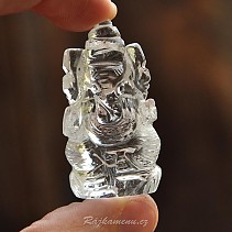 Ganesha made of stone about 25 grams of crystal
