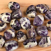 Amethyst striped tromle size XL from Namibia