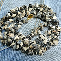 90 cm opal necklace dendritic fine pieces