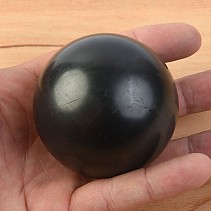 Šungit leštěná koule 6cm (Rusko)