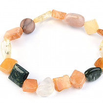 Bracelet mix of stones and shapes 20.1 g