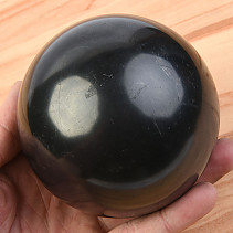 Šungit leštěná koule 9cm (Rusko)