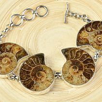 Amber bracelet with silver Ag 925/1000 45,6g