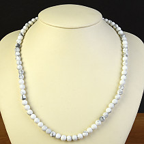 Ball-shaped Necklace 6,5mm 49cm Magnesium