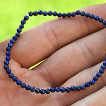 Kuličkový náramek lapis lazuli 3mm