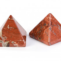 Pyramida 35mm jaspis brekciový
