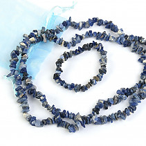 Gift set of jewelry sodalit necklace 90cm, bracelet