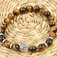 Tiger eye bracelet Buddha balls 8mm