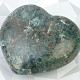 Heart made of apatite stone 226g