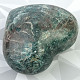 Heart made of apatite stone 218g
