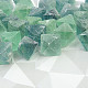 Crystal fluorite green octahedron from China about 2cm