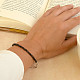 Tourmaline bracelet facet beads Ag 925/1000