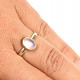 Ring with moonstone Ag 925/1000