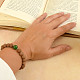 Rudraksha bracelet with jade