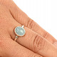 Akvamarín prsten Ag 925/1000