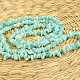 Amazonite long drum necklace