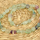 Fluorite necklace pebbles Ag 925/1000