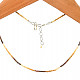 Mookait necklace cut fine Ag 925/1000