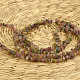 Tourmaline necklace tromley mix colors 90cm