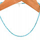 Apatite necklace faceted fine Ag 925/1000