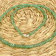 Emerald delicate necklace Ag 925/1000 9g