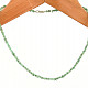 Náhrdelník ze surových smaragdů Ag 925/1000