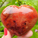 Dark carnelian heart 268 grams