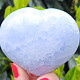 Heart in the palm of blue calcite (7.3cm)