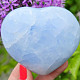 Calcite blue heart 317 grams