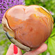 Jasper heart in the hand 8.3 cm