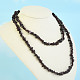 Garnet necklace 90 cm