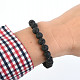 Bracelet made of lava stone beads