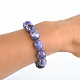 The bracelet of colored stones (blue and purple)