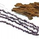 Necklace of amethyst long