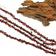 Necklace made of jasper long irregular