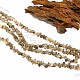 Necklace smoky quartz long