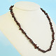 Necklace made of mahogany obsidian