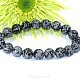 Obsidian flake bracelet beads more