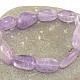Larger amethyst bracelet tumbled stones