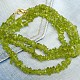 60 cm necklace olivine fine pieces