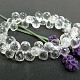 Bracelet cut crystal drops of extra quality