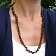 60 cm necklace tiger eye chopped pieces