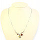 Necklace 42 - 46cm with Ag 925/1000 amber 5.98g