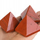 Pyramida 35mm jaspis červený