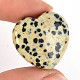 Heart 25mm Jasmine Dalmatian