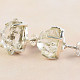 Crystal Earrings Herkimer Silver Ag 925/1000